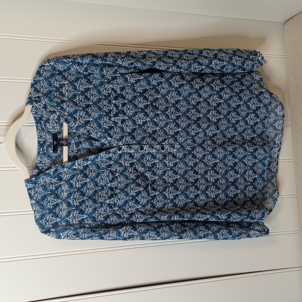 Gap long sleeve blouse, size Medium